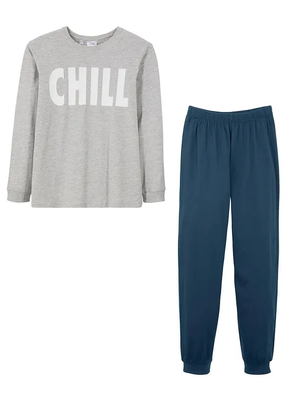 Pyjama met biologisch katoen (2-dlg. set), bonprix