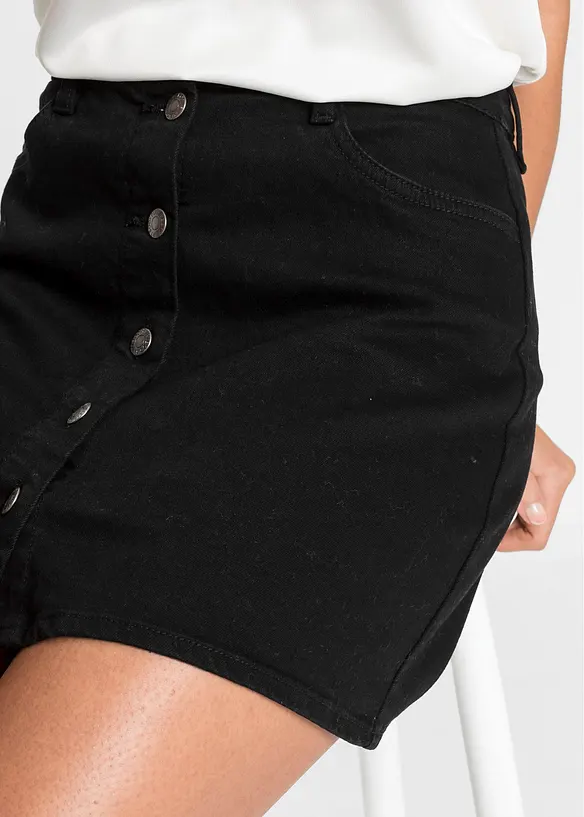 Stretch spijkerrok, bonprix