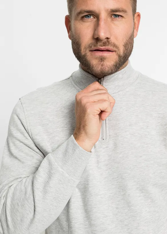 Sweater met troyer kraag, bonprix