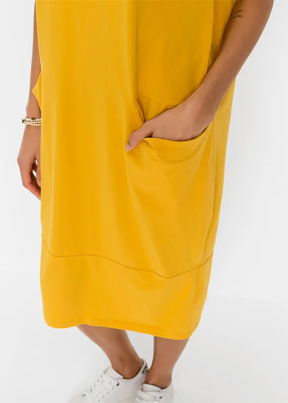 Jersey jurk met zakken, bonprix