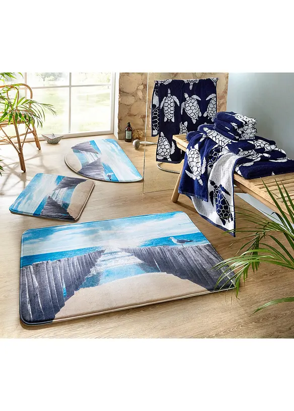 Handdoek met schildpadden, bonprix