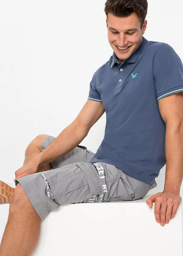 Piqué poloshirt van biologisch katoen, bonprix