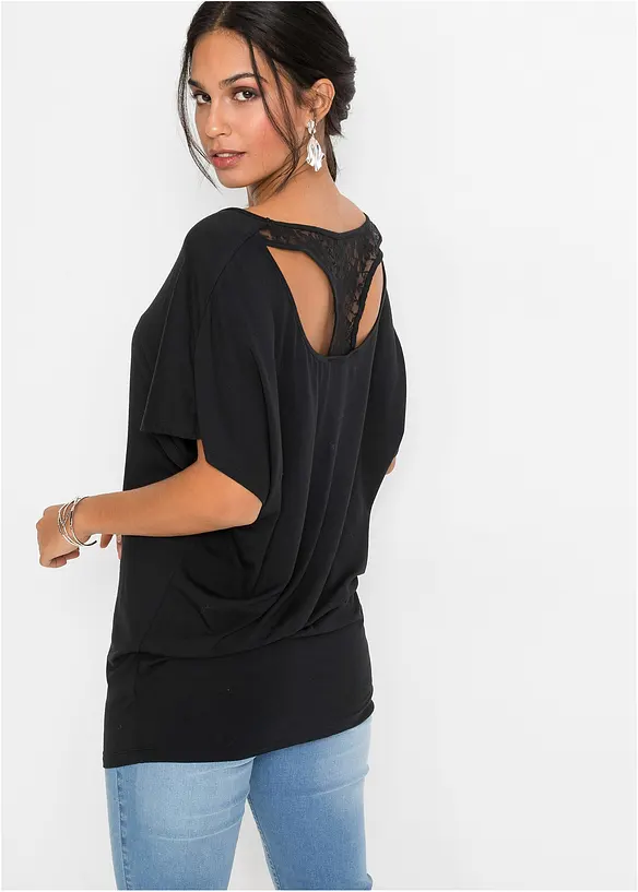 Shirt van viscosemix, bonprix