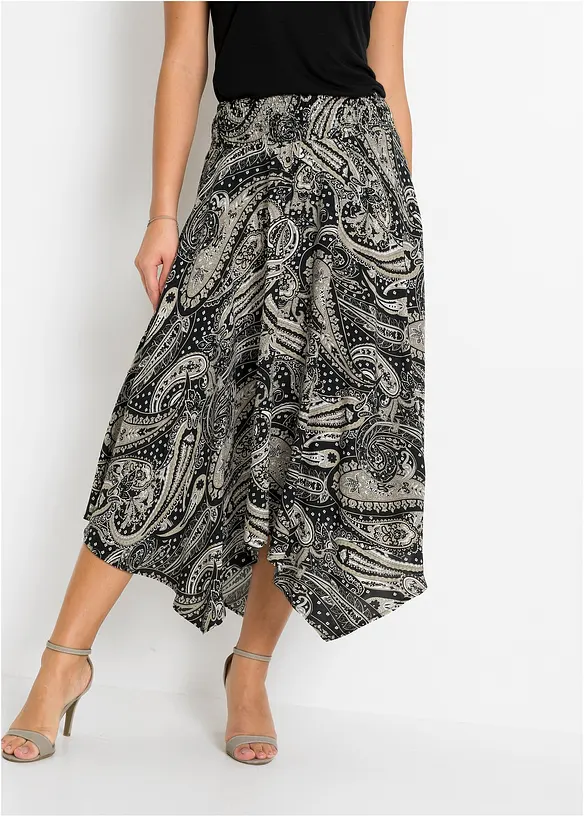 Rok van pure viscose, bonprix