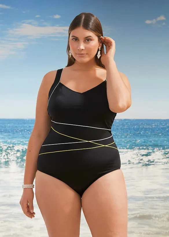 Badpak met paspels, bonprix