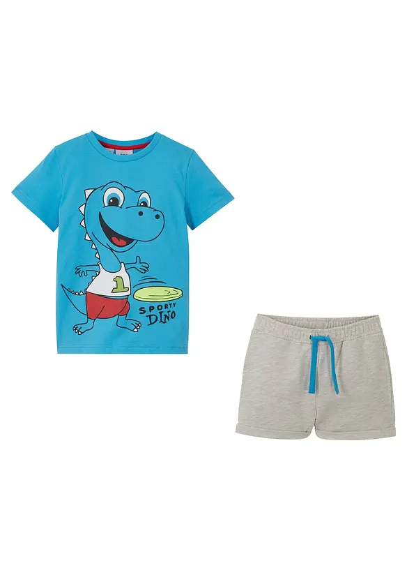 Jongens shirt en short (2-dlg. set), bonprix