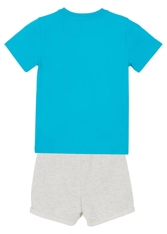 Jongens shirt en short (2-dlg. set), bonprix