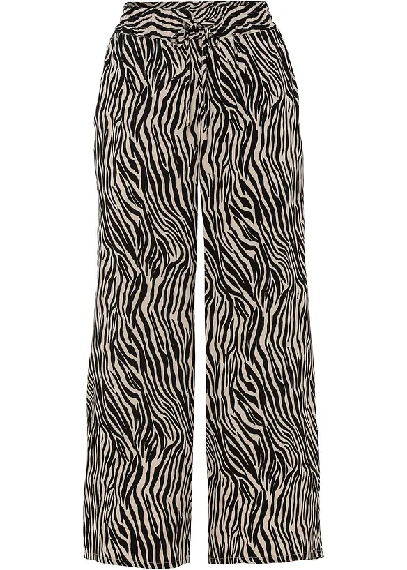 Gedessineerde culotte van soepele viscose, bonprix