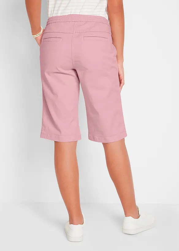 Instapbermuda met een comfortabele tailleband, bonprix