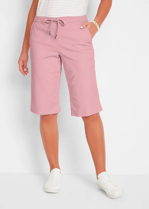 Instapbermuda met een comfortabele tailleband, bonprix