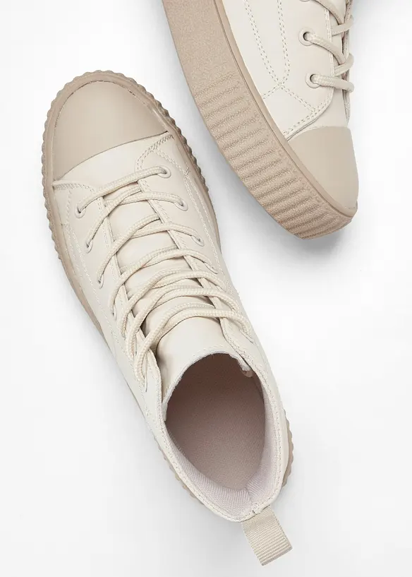 High top plateau sneakers, bonprix