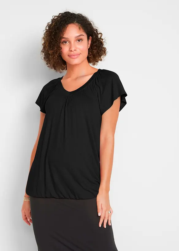 Shirt in een viscosemix, bonprix