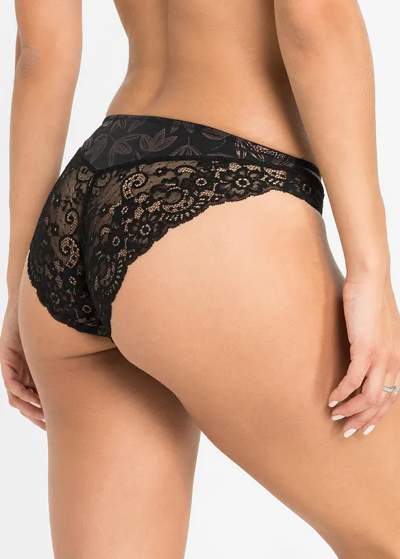 Slip met glans, bonprix