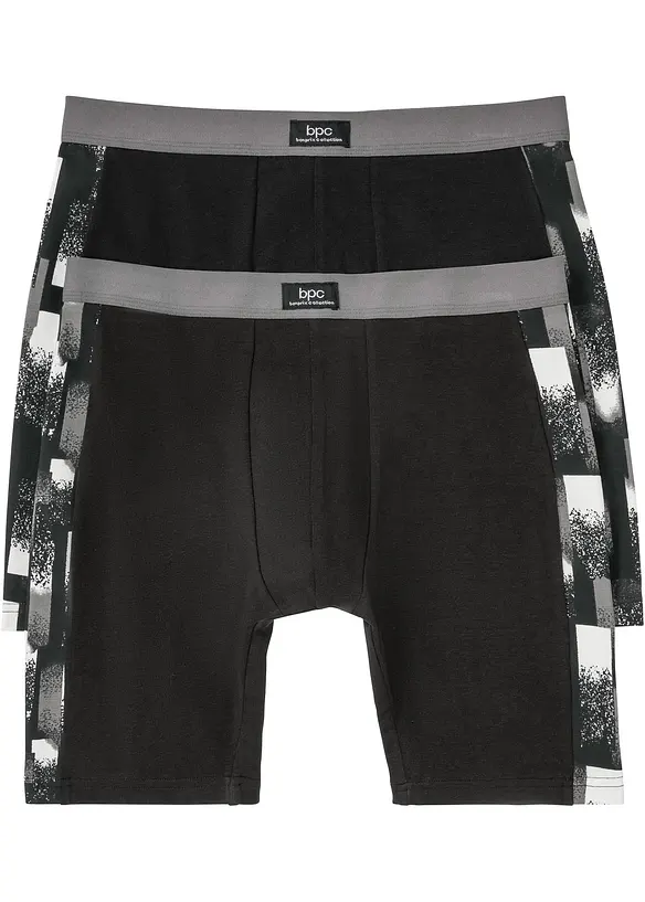 Lange boxershort (set van 2), bonprix