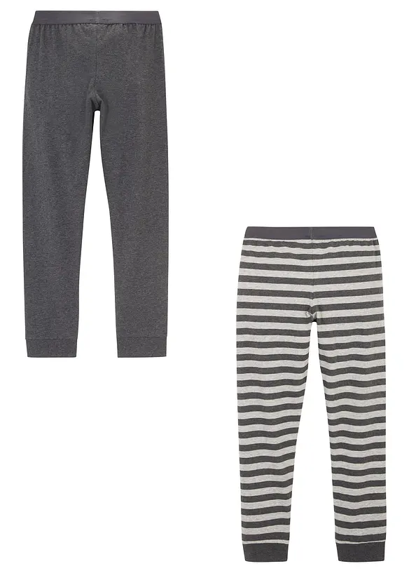Lange onderbroek met zacht katoen (set van 2), bonprix