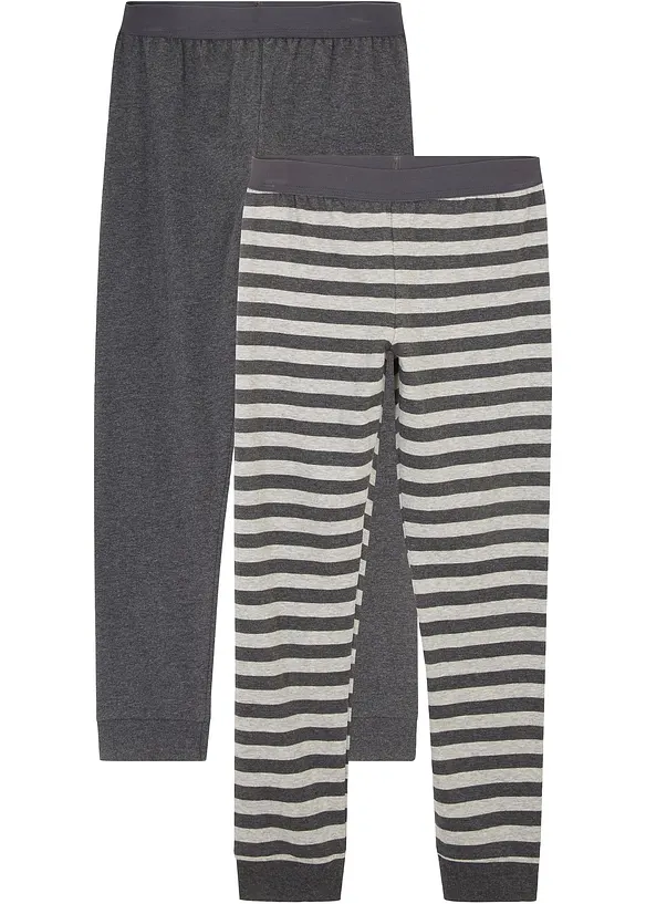 Lange onderbroek met zacht katoen (set van 2), bonprix