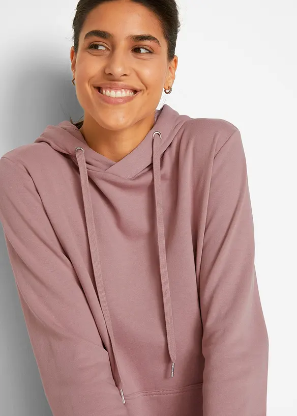 Sweatjurk van katoenmix, bonprix