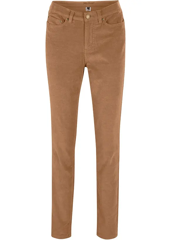 Skinny corduroy broek met stretch, bonprix