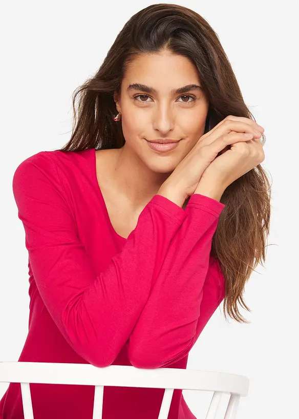 Longsleeve (set van 2), bonprix