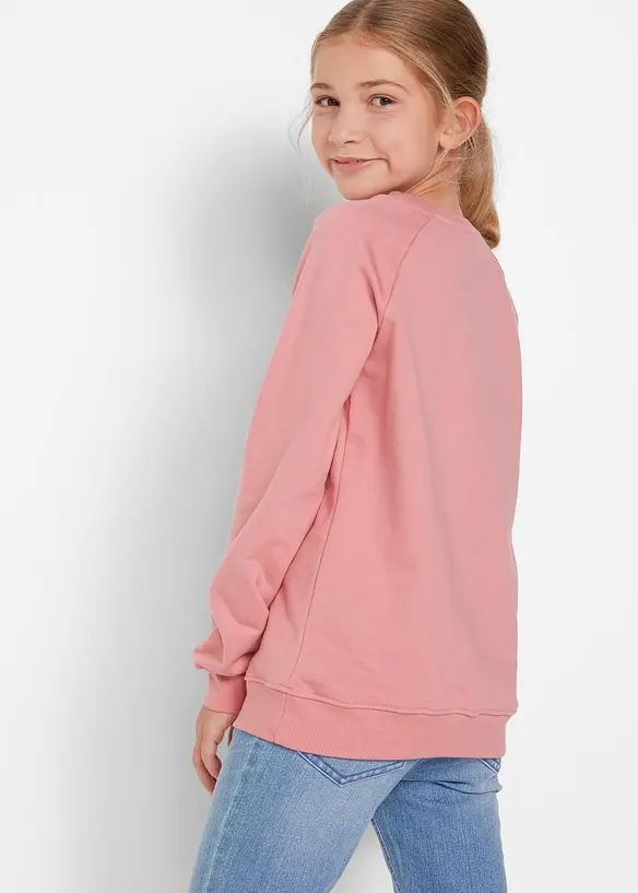 Sweater van puur katoen, bonprix