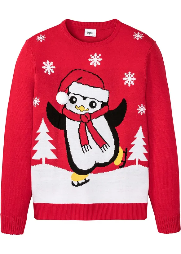 Trui met kerstmotief, bonprix