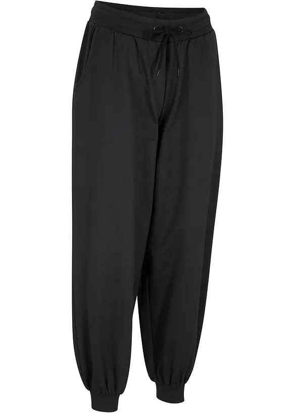 Joggingbroek met elastische tailleband, bonprix