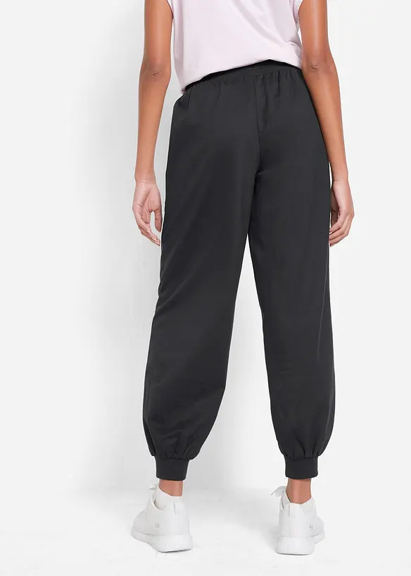 Joggingbroek met elastische tailleband, bonprix