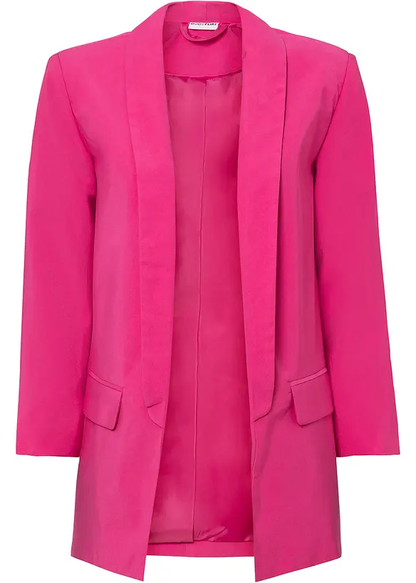 Lange blazer in een viscosemix, bonprix