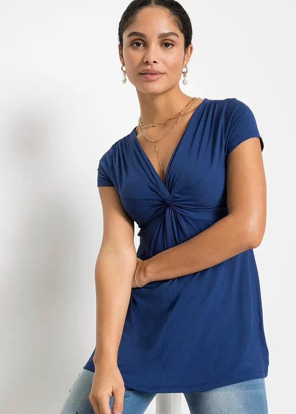 Shirt in een viscosemix, bonprix