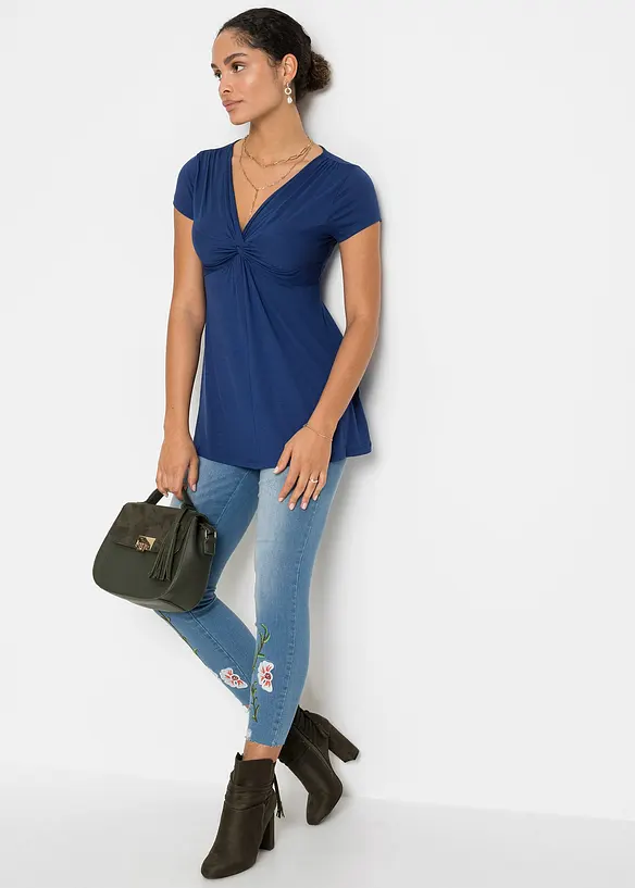 Shirt in een viscosemix, bonprix