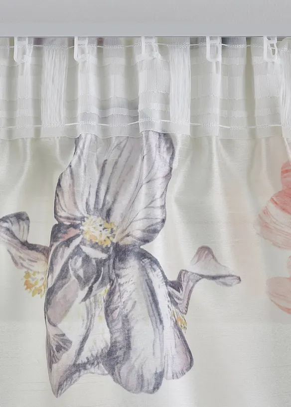 Gordijn met bloemenprint (1 stuk), bonprix