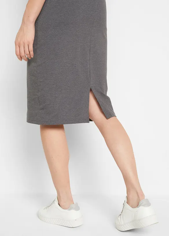 Stretch jersey rok (set van 2), bonprix