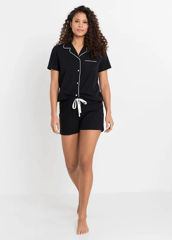 Shortama met knoopsluiting, bonprix
