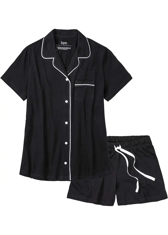Shortama met knoopsluiting, bonprix