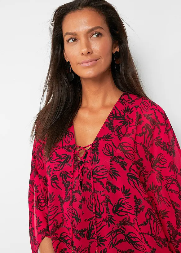 Strandtuniek van licht chiffon, bonprix