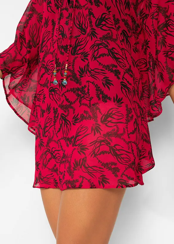 Strandtuniek van licht chiffon, bonprix