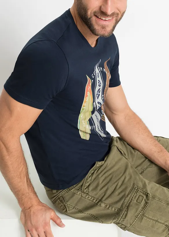 T-shirt, slim fit, bonprix