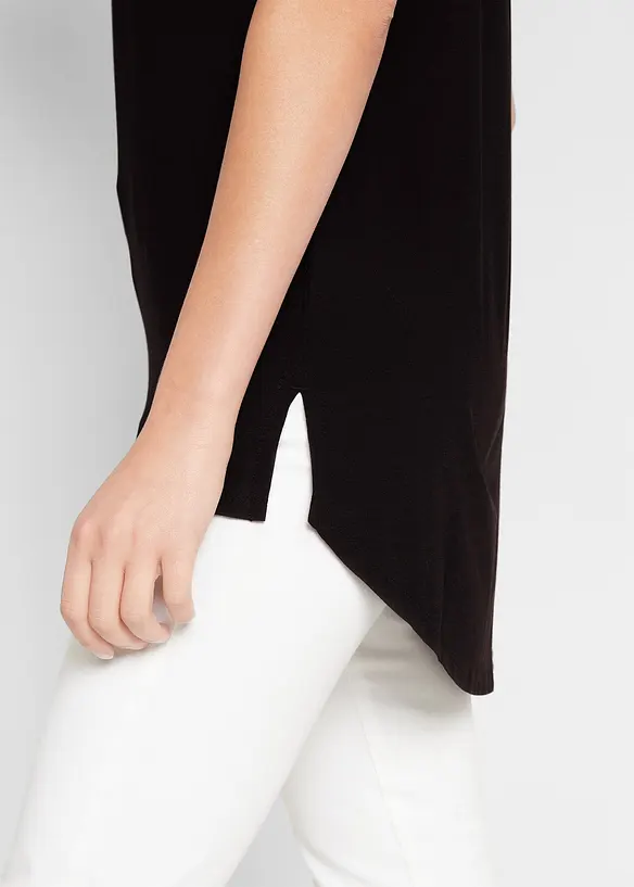 Longshirt in een viscosemix, bonprix