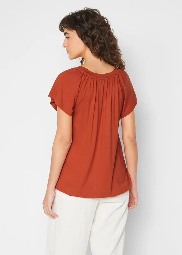 Shirt in een viscosemix, bonprix