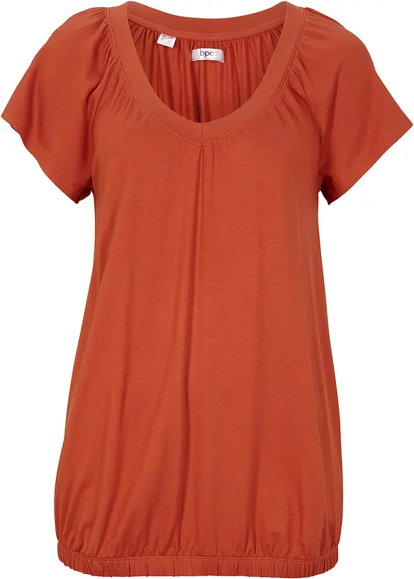 Shirt in een viscosemix, bonprix