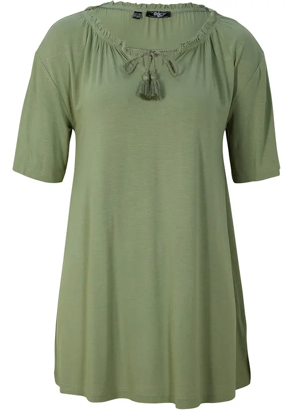 Longshirt in een viscosemix, bonprix