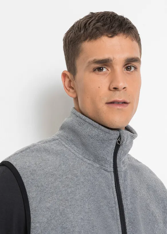 Fleece bodywarmer (set van 2), bonprix