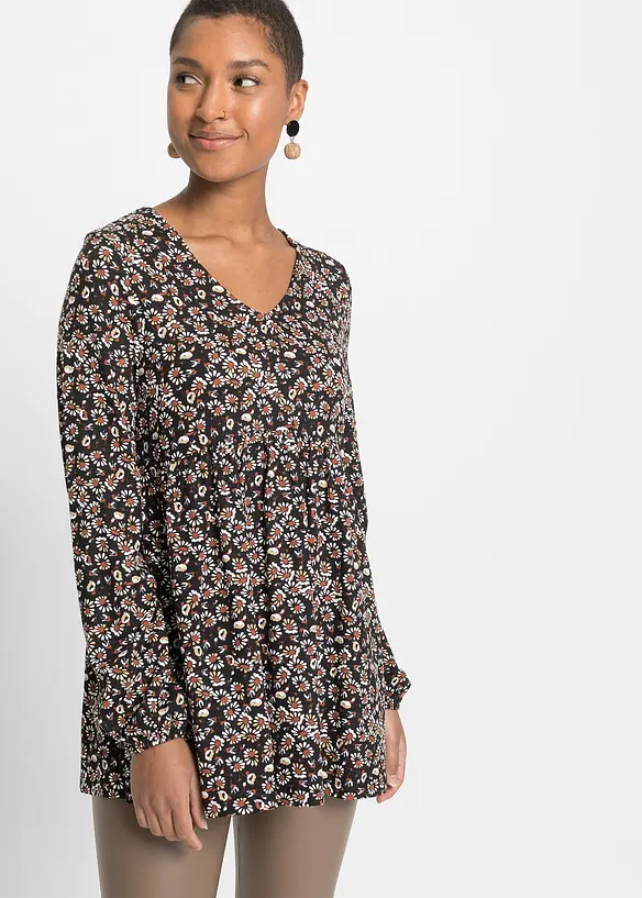 Shirt van viscose, bonprix