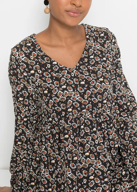 Shirt van viscose, bonprix
