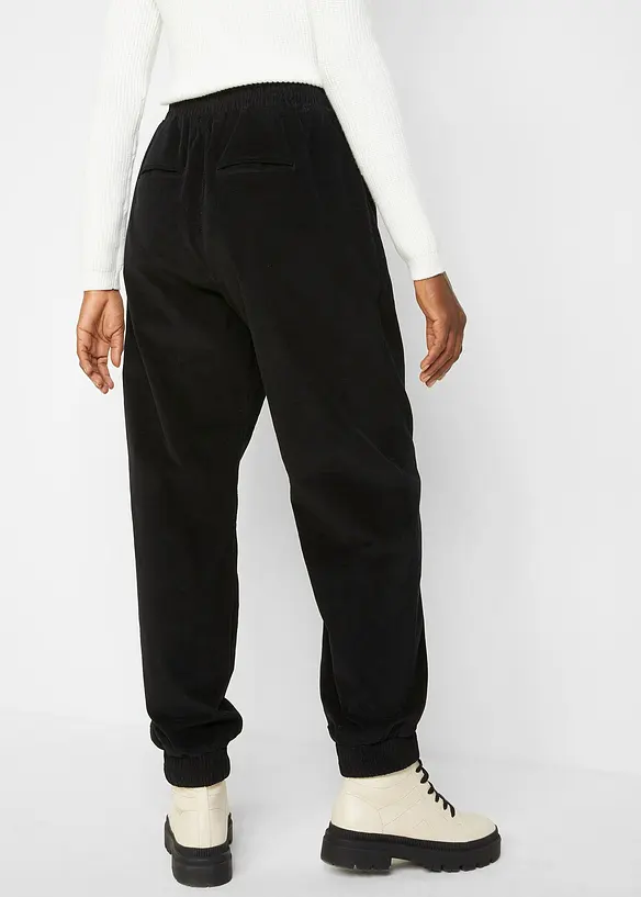 Comfortabele corduroy broek van katoenmix, bonprix