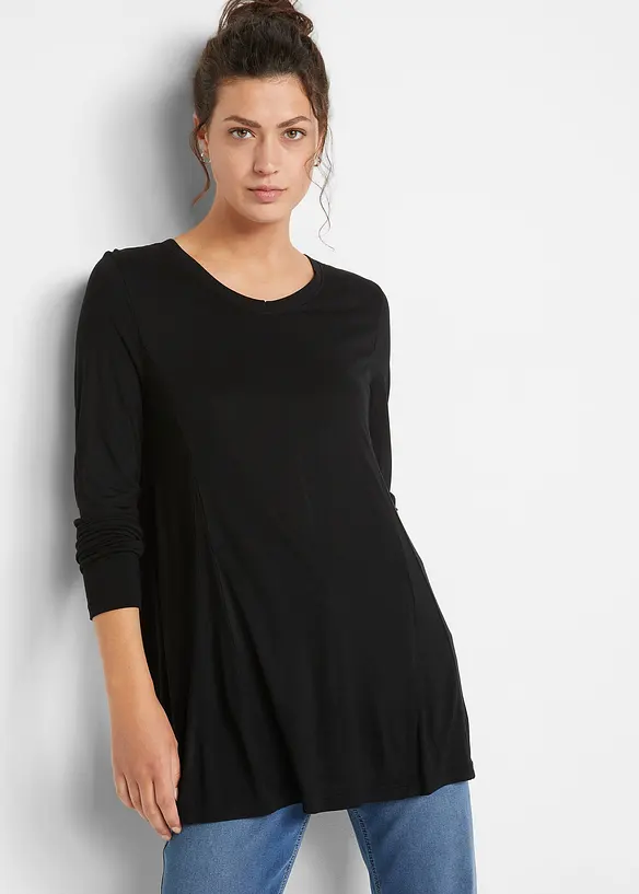 Longsleeve van zachte viscose, bonprix