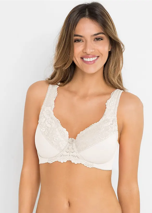 Minimizer bh met gewatteerde bandjes (set van 2), bonprix
