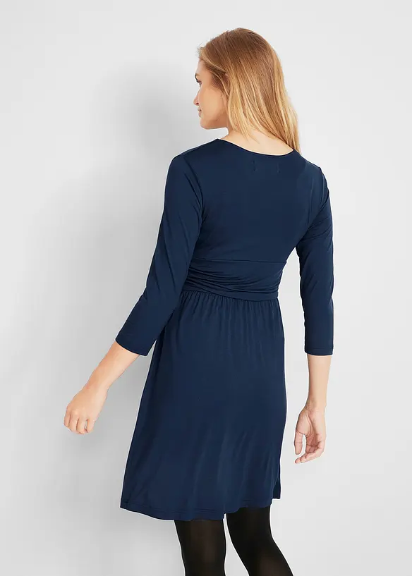Zwangerschapsjurk/voedingsjurk van viscose-stretch, bonprix