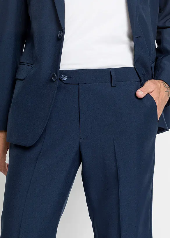 Pak met colbert en broek, slim fit (2-dlg. set), bonprix