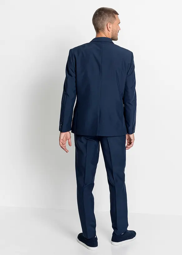 Pak met colbert en broek, slim fit (2-dlg. set), bonprix